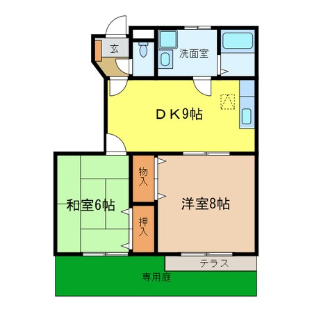 サンライズの物件間取画像